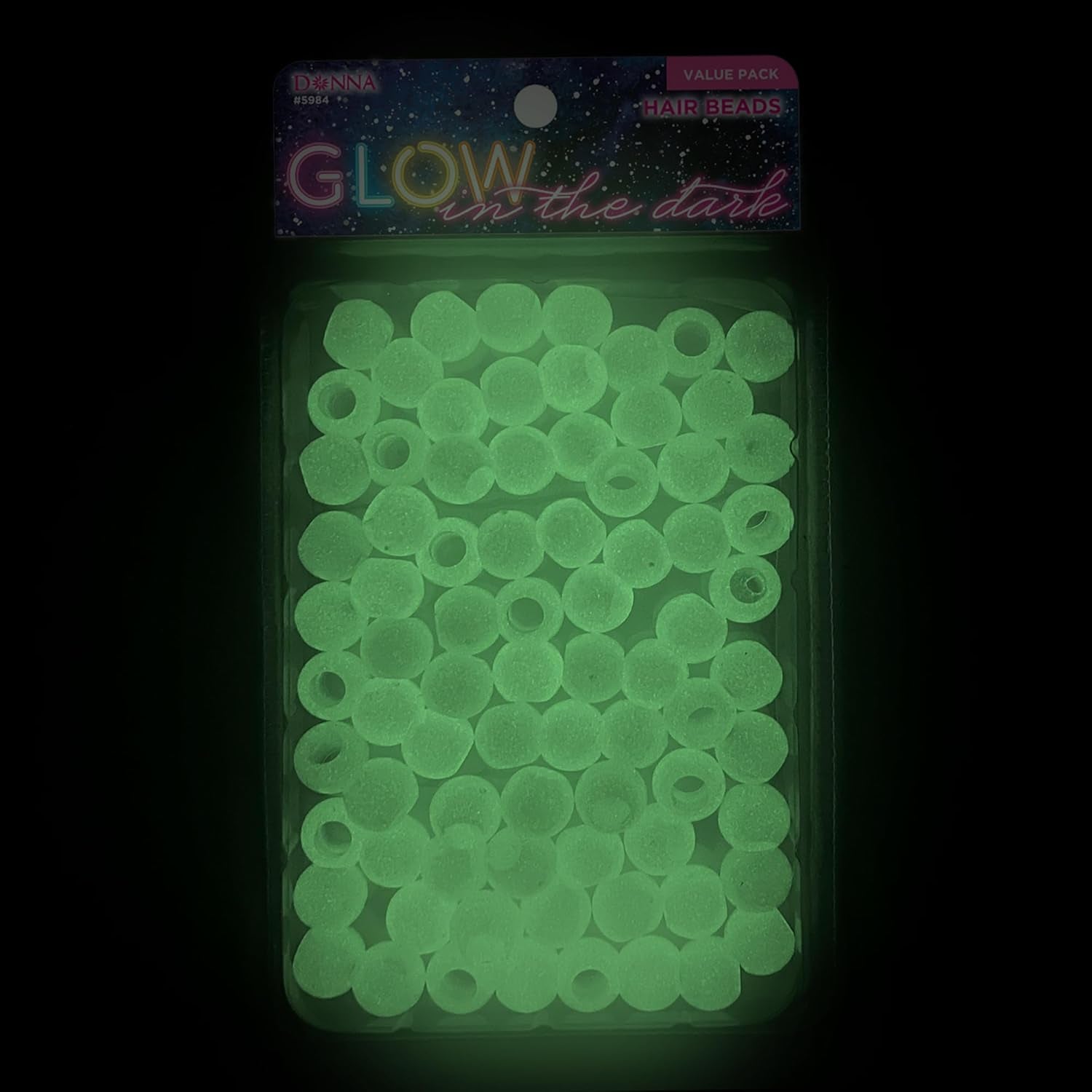 Hair Braiding Kit: Assorted 13X11Mm Plastic Pony Beads, Quick Beaders for Kids