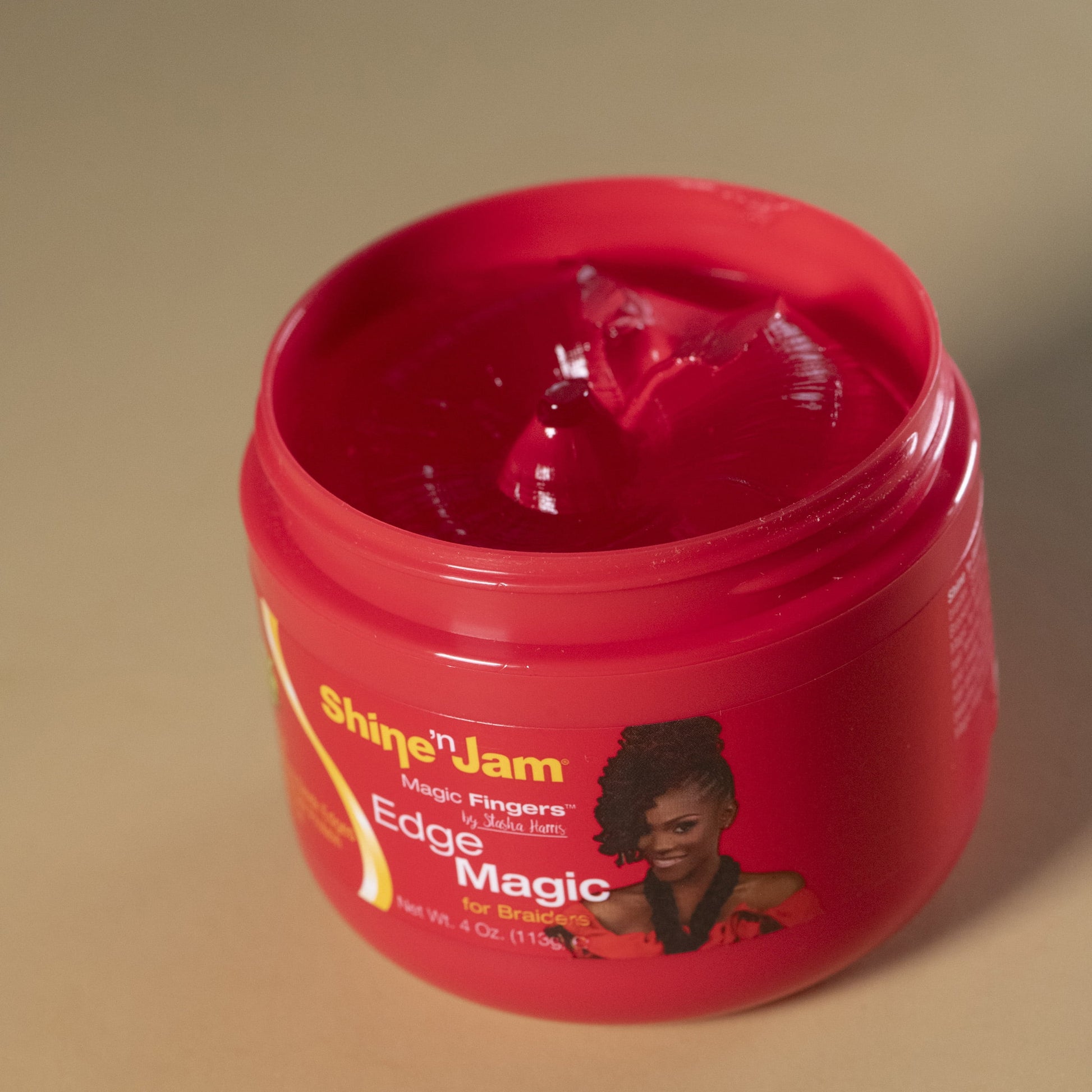 Shine 'N Jam® Magic Fingers® Edge Magic Gel, Frizz Control, 4 Oz., Female