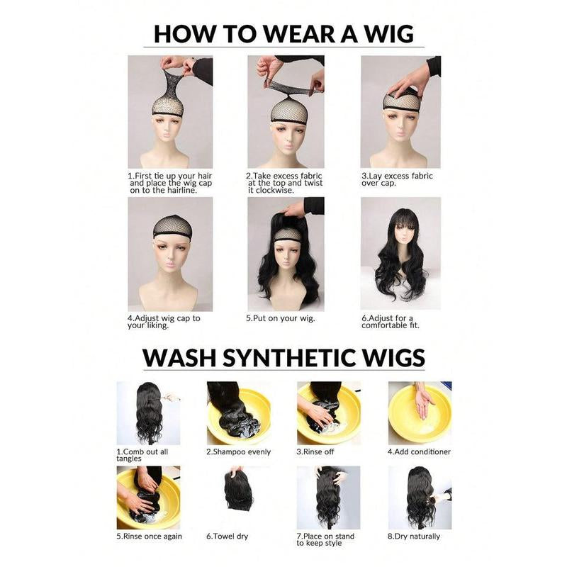 Vintage Short Finger Wave Curly Wigs Pixie Cut Wigs with Bangs