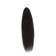 20" Kinky Straight Feather Crochet