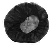 Disposable Sunless Spray Tan/Spa Treatment Bouffant Cap, Single Use Hair Cap, Keeps Hair Covered and Out of the Way, One Size Fits Most, Black, 100 per Pack