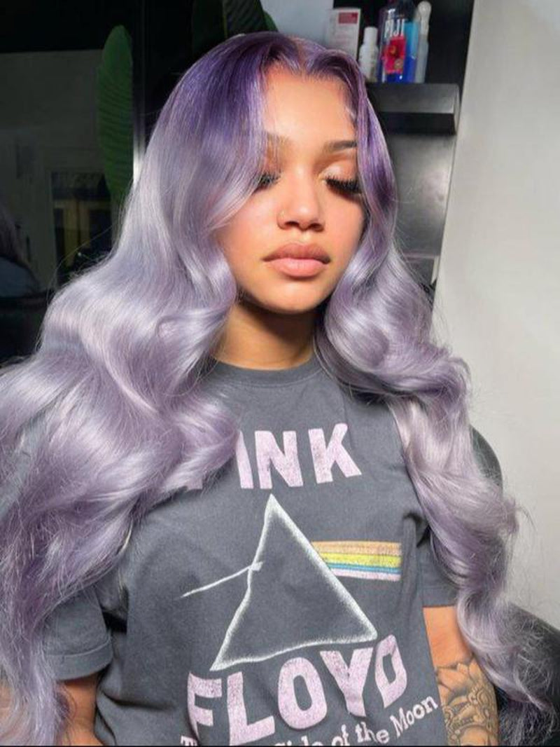 Long Body Wavy Wigs That Look like Real Hair, Gorgeous Fluffy Wigs without Bangs, Synthetic Wigs for Party, Water Wave Wigs