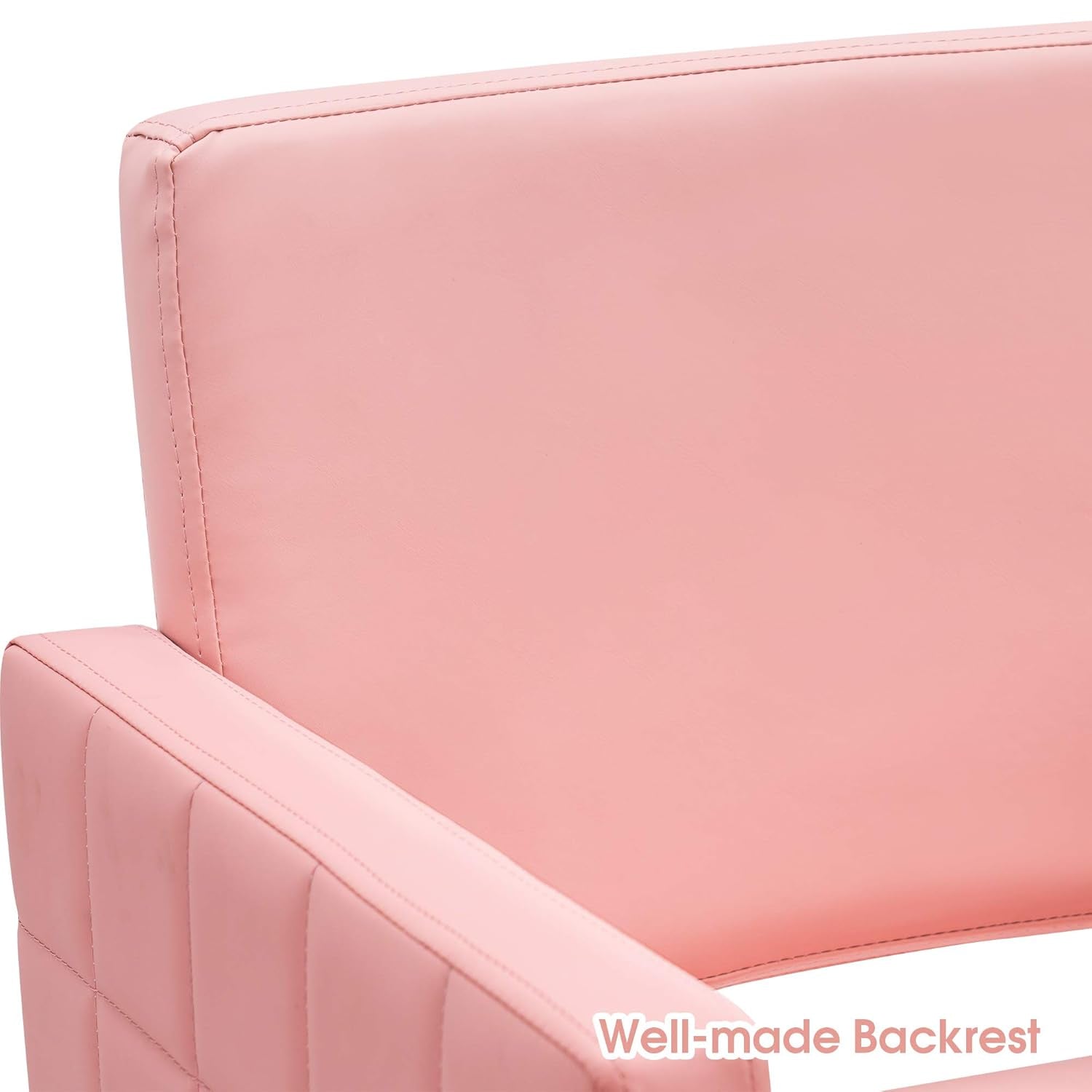 Salon Chair for Hair Stylist,Hydraulic Barber Styling Chair, Beauty Spa Equipment 8821 (Pink)