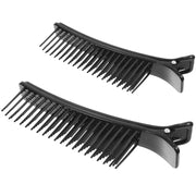 2Pcs Hair Stylist Nonslip Hair Clips Comb for Professional Salon Sectioning Haircuts Dying Hair DIY Accessories