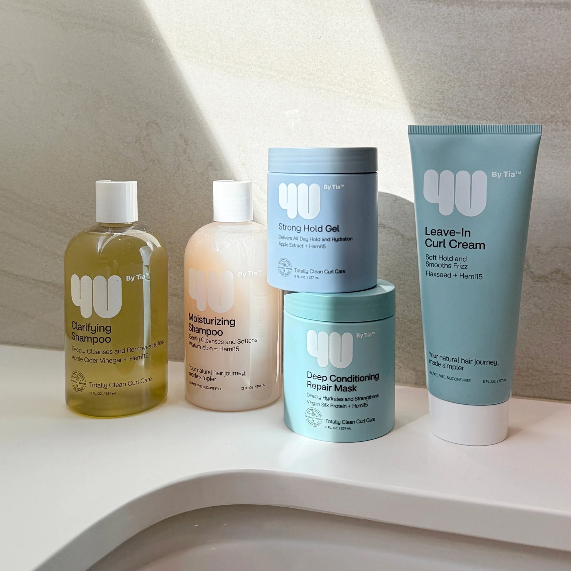 Clarifying Shampoo with Apple Cider Vinegar and Hemi15, 13 Fl Oz