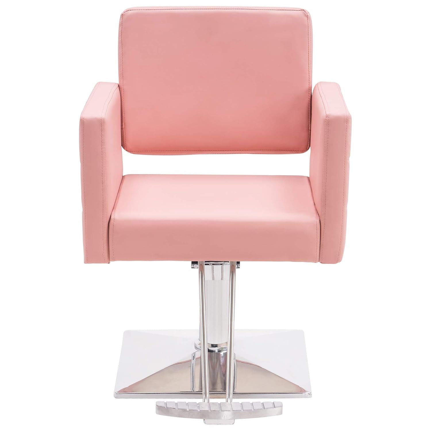 Salon Chair for Hair Stylist,Hydraulic Barber Styling Chair, Beauty Spa Equipment 8821 (Pink)