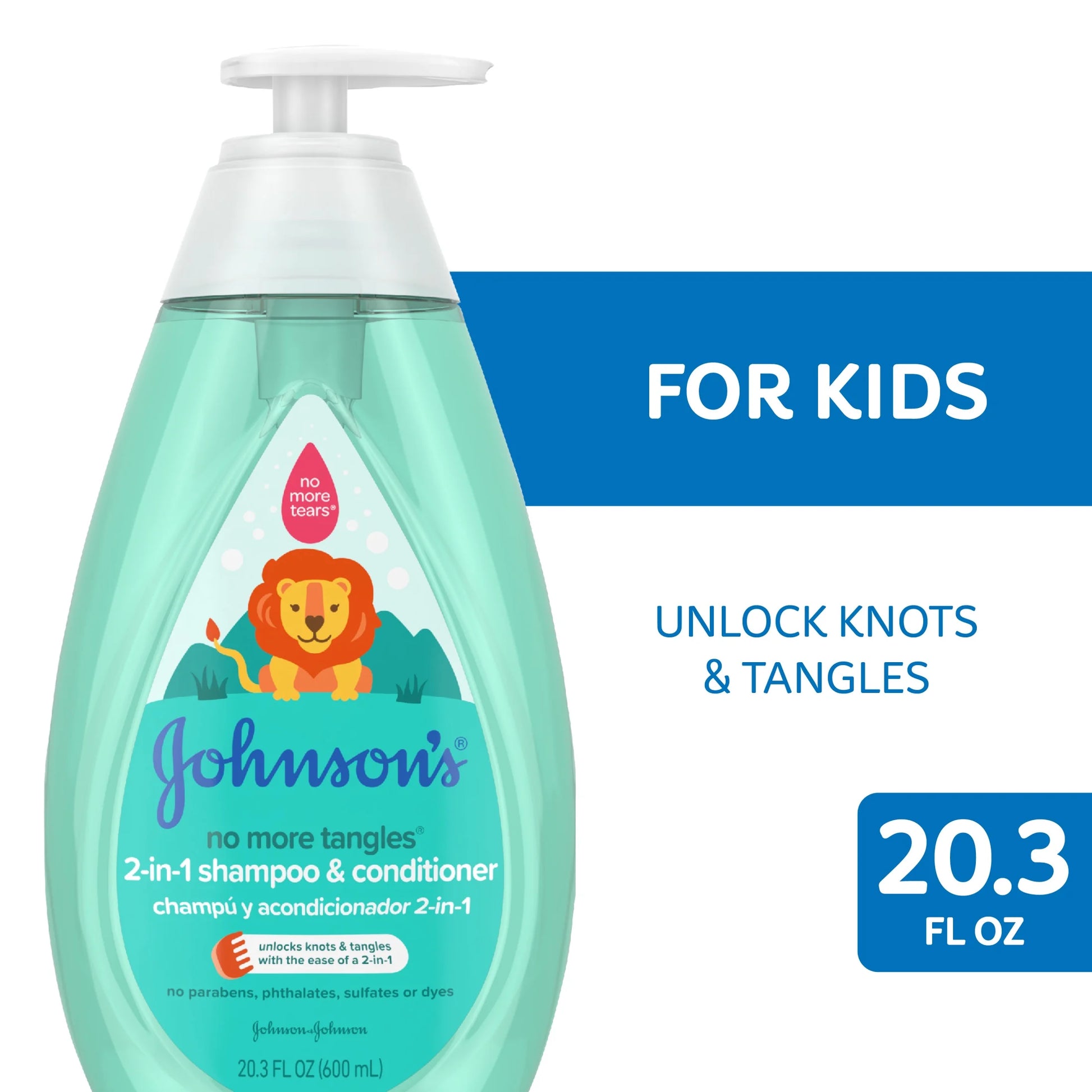 Detangling 2-In-1 Kids Shampoo & Conditioner, Hair Products, 20.3 Fl Oz