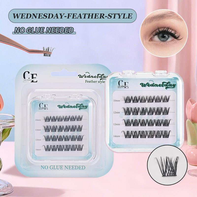 Buy 2 Get a Eyeliner-7 Days No Glue Needed Eyelashes Collection-No Glue Needed Lash Set - 7 Unique Styles for Natural to Glamorous Looks - Self Adhesive Lashes, Travel Friendly