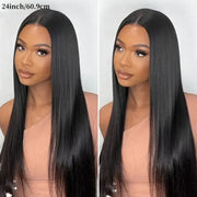 5X5 HD Lace Closure Wigs Summer Glueless Long Wig Human Hair