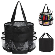2-Piece Hairstylist Travel Bag Set: Large Capacity, Heat Resistant, Professional Makeup & Waterproof Shower Bag