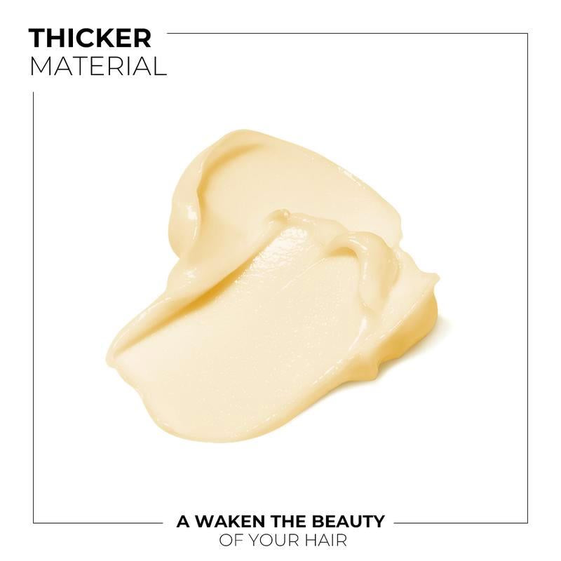 Aomimegel Simple Clean Hair Mask with Collagen and Argan Oil - Deep Repair Conditioner for All Hair Types, 300Ml