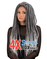 4X Senegal Box Braid Multi Pack 16"/16"/18"/18"