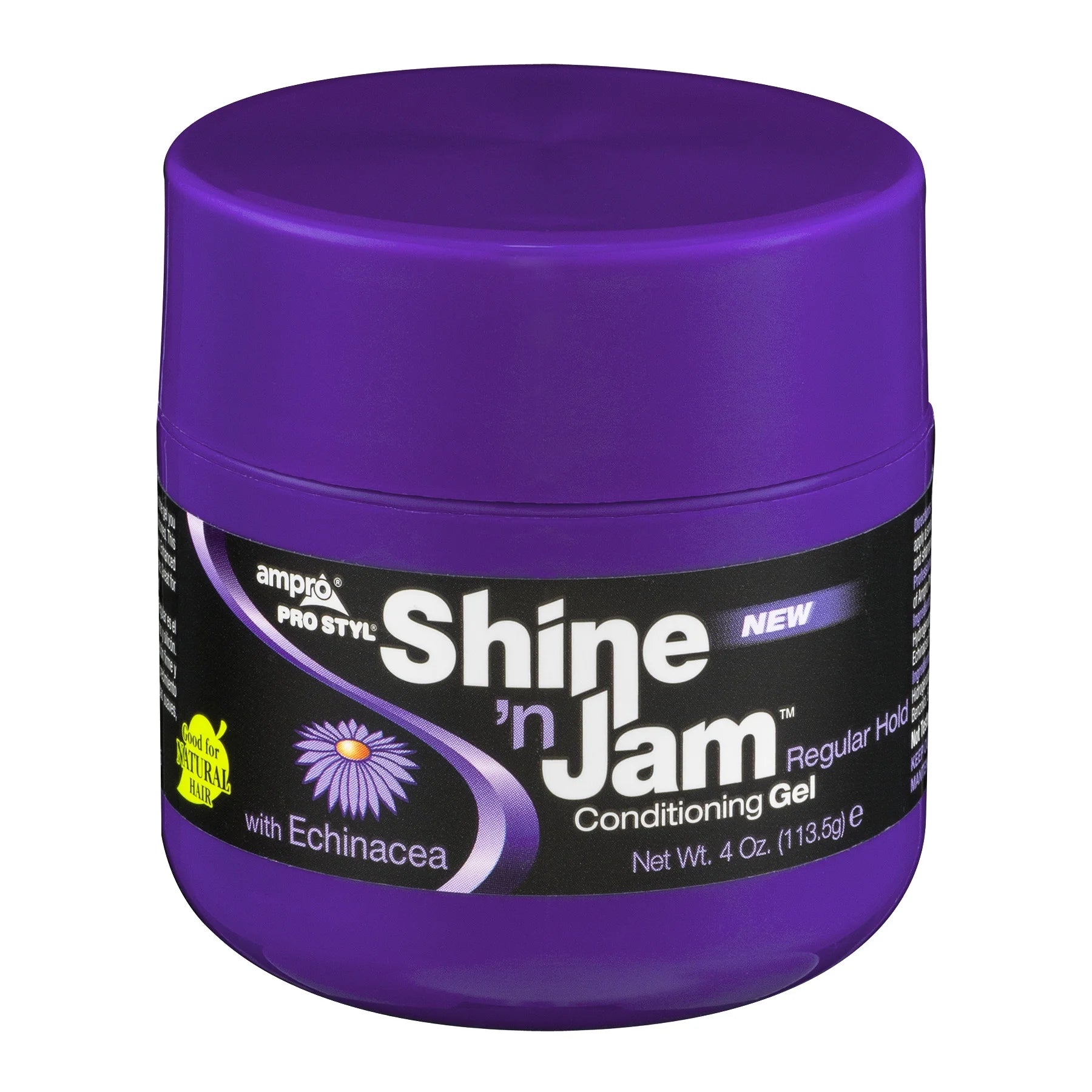 Shine N Jam Nourishing Moisturizing Jar Hair Styling Gel, 4 Oz., Unisex