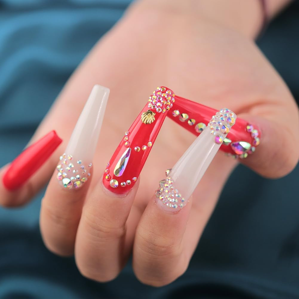 Tiny Nail Rhinestones 5000Pcs 1.2Mm Mini Pixie AB Glass Crystals for Nail Art Manicure Iridescent Long Lasting Shine Small Rhinestone Micro Dust Glitter Caviar Bead Sugar Gem