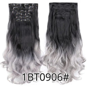 Leeons 22" Body Wave Clip-In Synthetic Hair Extensions