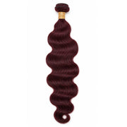 Burgundy Body Wave Human Hair Bundles