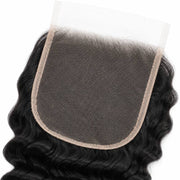 Deep Wave 5x5 Transparent Lace Closure