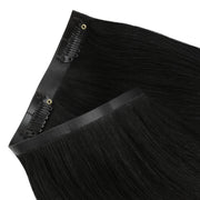 Jet Black Seamless Clip-ins