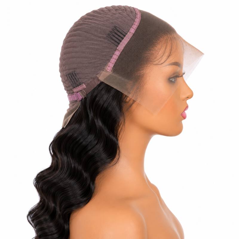 Loose Wave 13x4 Transparent Lace Front Wig