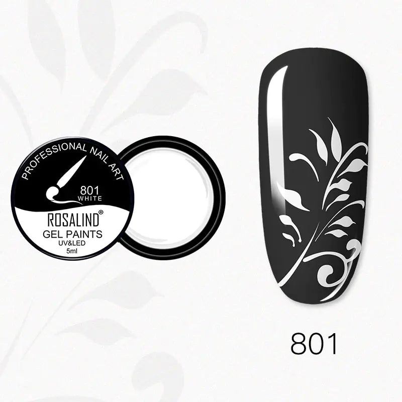 Rosalind 142 Color Gel Nail Polish for Art and Design