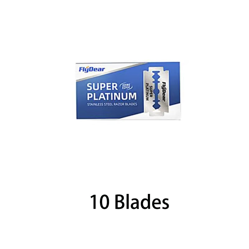 Razor Blades for Barbers,Double Edge Razor Blades,Men´S Safety Razor Blades for Shaving,Stainless Steel Professional Barber Tool