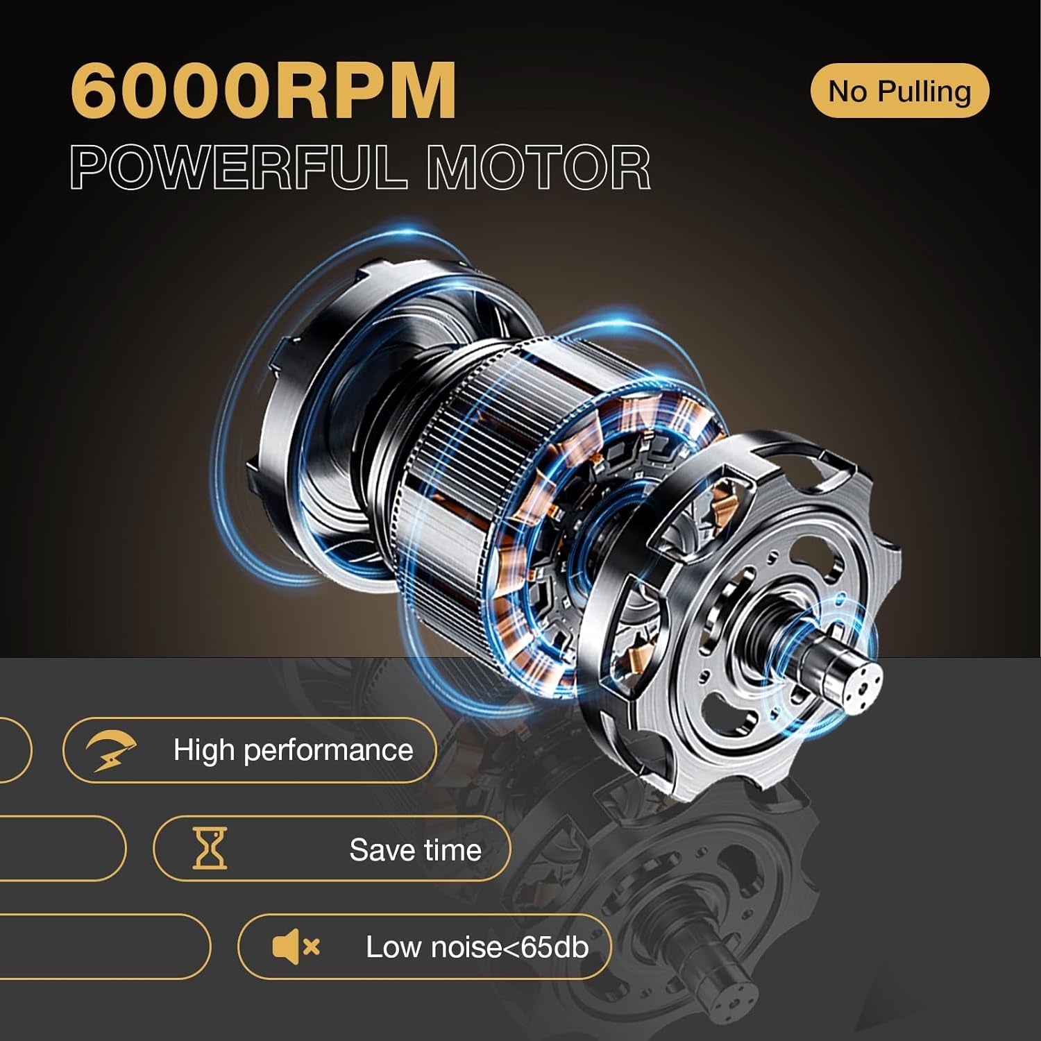 Professional Rechargeable Hair Clipper-Hair Clippers for Men, Cordless Hair Cutting Kit with LED Display (Silver)