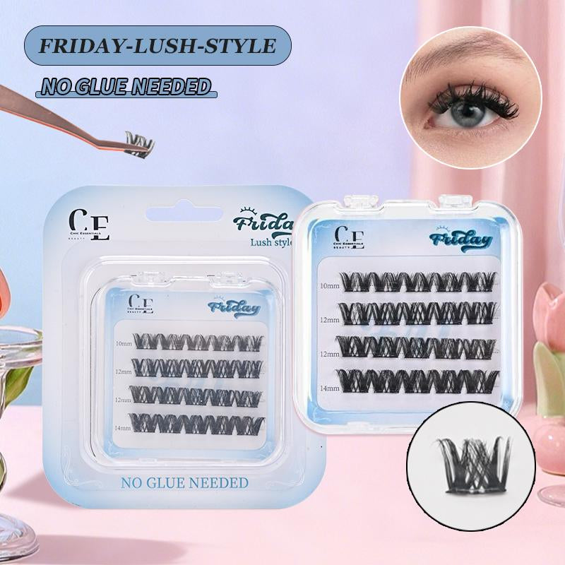 Buy 2 Get a Eyeliner-7 Days No Glue Needed Eyelashes Collection-No Glue Needed Lash Set - 7 Unique Styles for Natural to Glamorous Looks - Self Adhesive Lashes, Travel Friendly