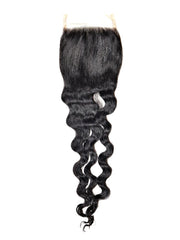 Loose Wave 4x4 Transparent Lace Closure