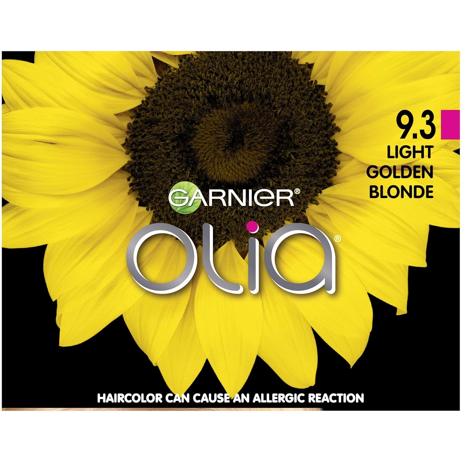 Olia Ammonia-Free Brilliant Color Oil-Rich Permanent Hair Color, 9.3 Light Golden Blonde (1 Kit) Blonde Hair Dye (Packaging May Vary)