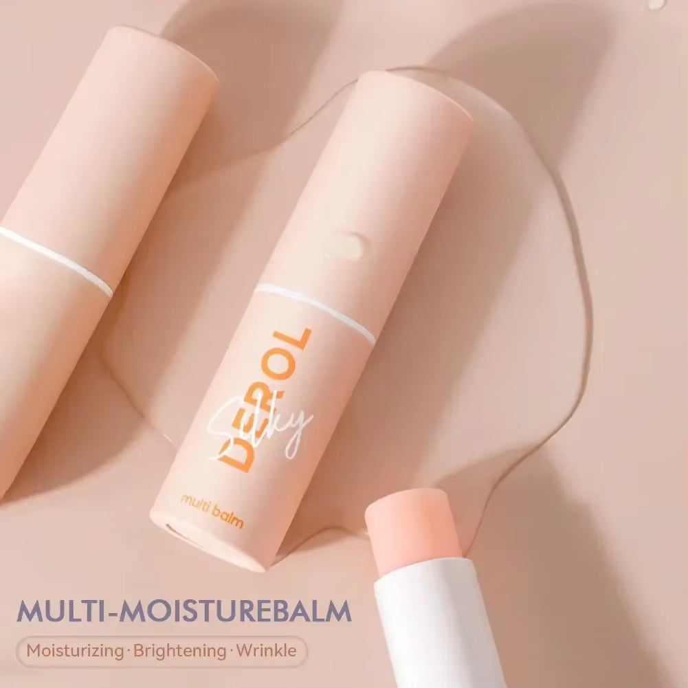 Revitalize Your Skin with Our Multi Moisturizing Stick - Collagen-Infused Anti-Wrinkle Balm for Eyes, Lips, and Neck