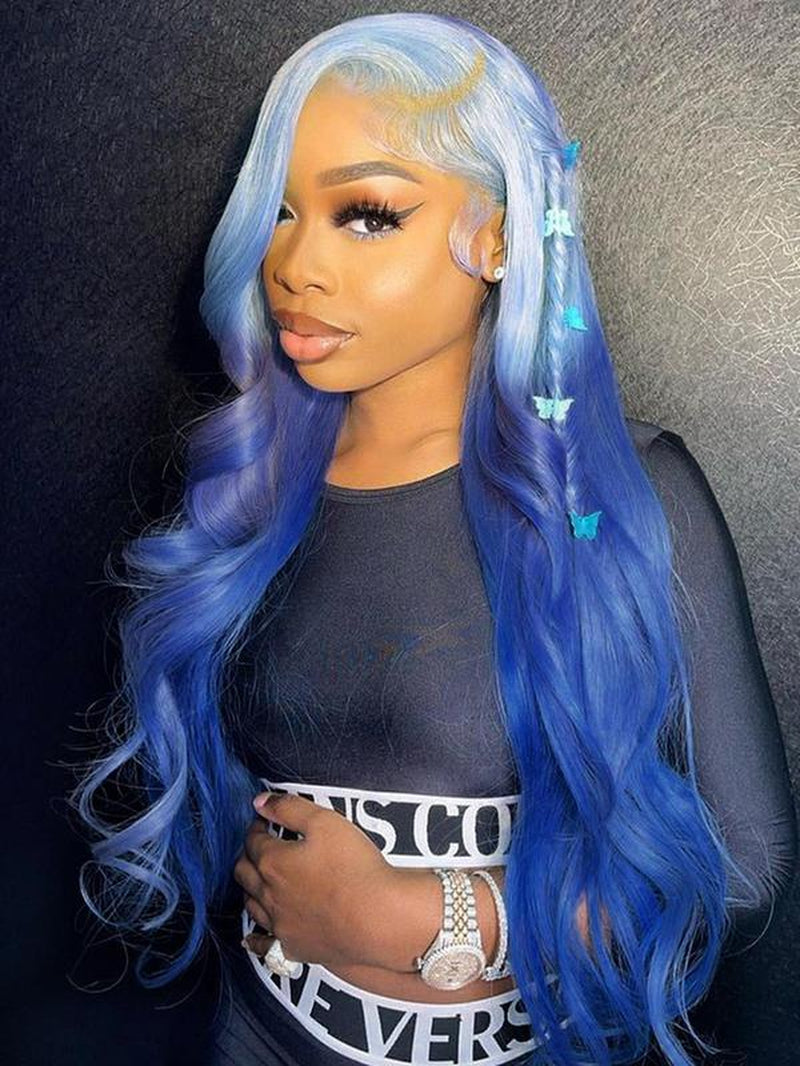 Long Body Wavy Wigs That Look like Real Hair, Gorgeous Fluffy Wigs without Bangs, Synthetic Wigs for Party, Water Wave Wigs