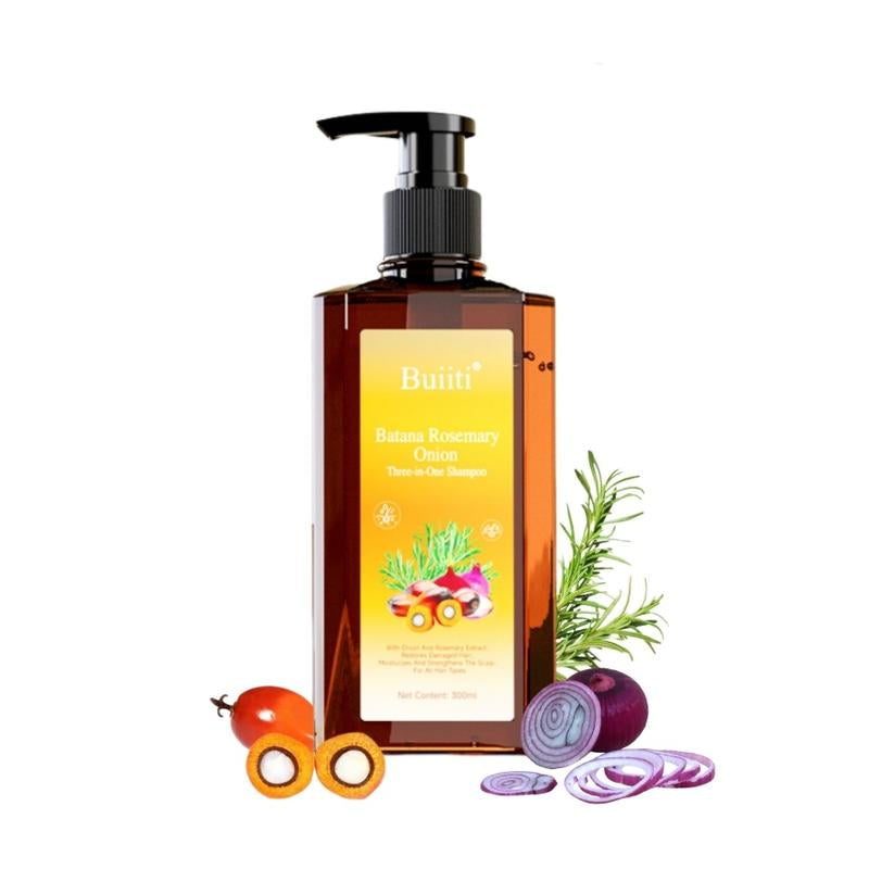 Buiiti Batana Oil Shampoo - for Hair Growth | Reduces Hair Loss | Rosemary Shampoo | Repairs, Strengthens, & Nourishes All Hair Types | Adds Shine & Leaves Hair Feeling Soft , (10.14 Fl Oz)