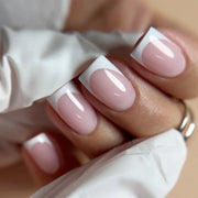 Classic Short French Style Fake Nails