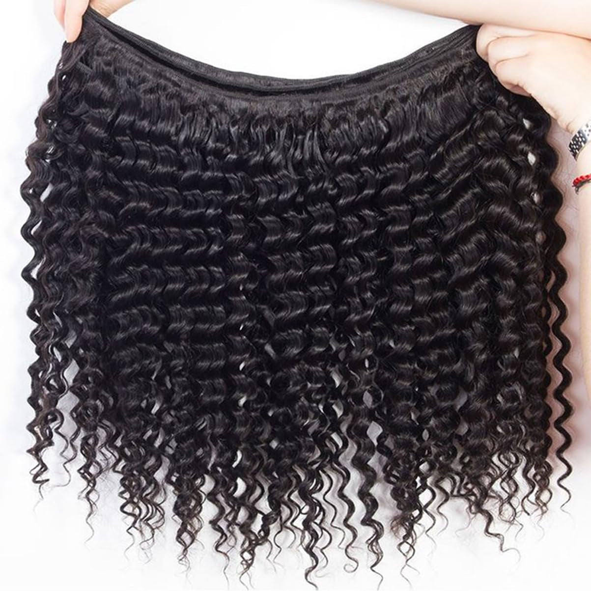 12A Human Hair Bundles 26 Inch Deep Wave Bundles Human Hair 100% Unprocessed Brazilian Virgin 1 Bundles Deals Human Hair Extensions Natural Black (Deep Wave, 26)