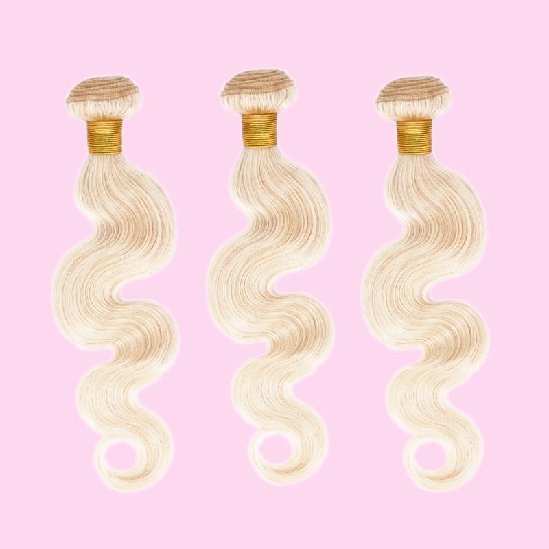 Blonde Body Wave Human Hair Bundle Deal