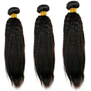 Kinky Straight Human Hair Bundle Deal