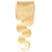 Blonde Body Wave 4x4 Transparent Lace Closure