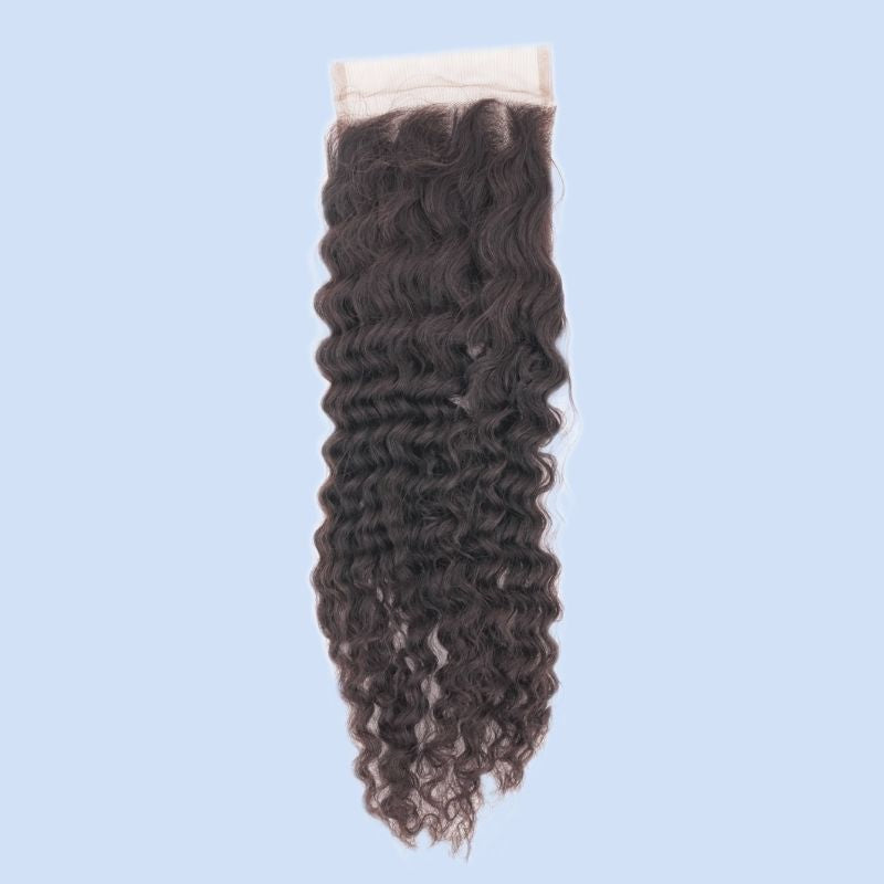 Afro Kinky Curly 4x4 Transparent Lace Closure