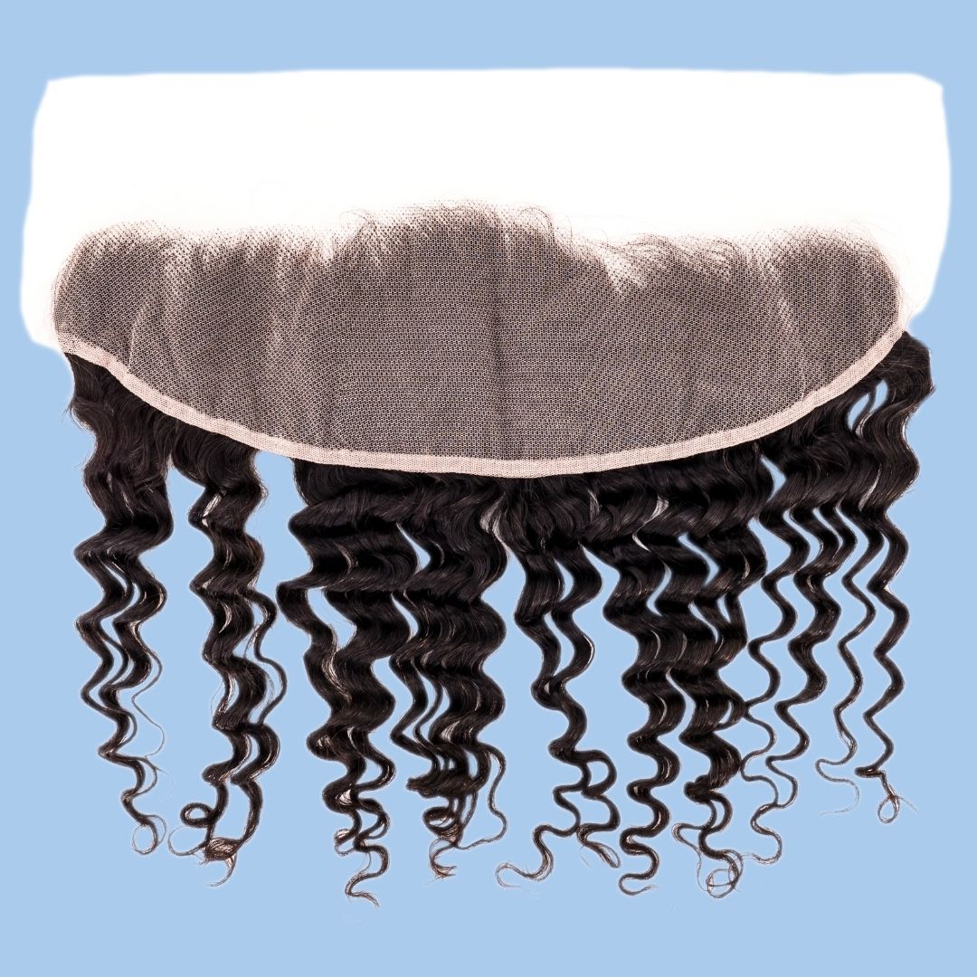 Deep Wave 13x4 Transparent Lace Frontal