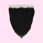 Kinky Straight 13x4 Transparent Lace Frontal