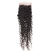Kinky Curly 4x4 Transparent Lace Closure